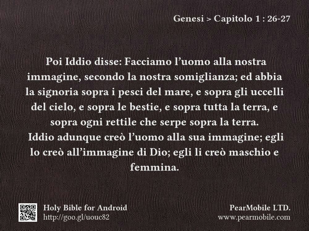 Genesi, Capitolo 1:26-27